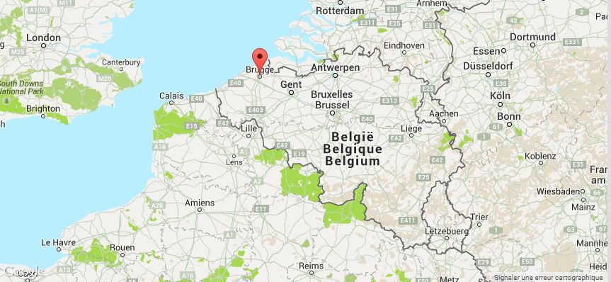 Bruges map 2