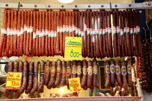 Chorizo à Budapest en Hongrie