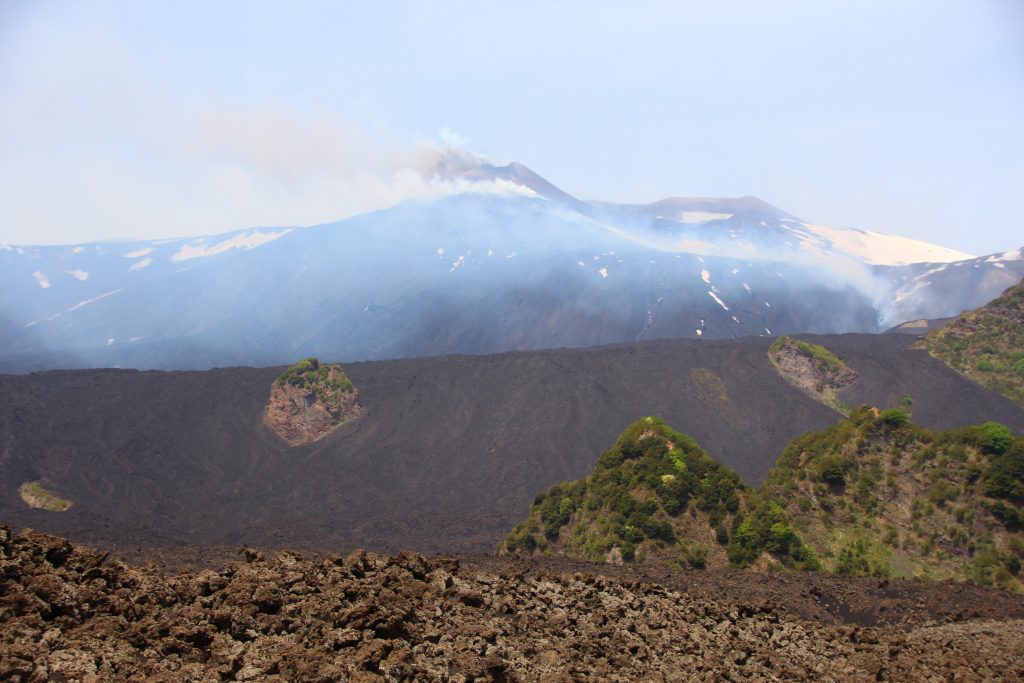 Etna en éruption